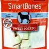 Smartbones Dog Dental And Hard Chews - Sweet Potato - Large - 3 Pack -Tropiclean Store smartbones dog dental and hard chews sweet potato large 3 pack 690230