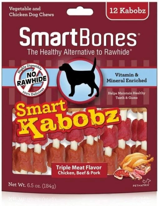 Smartbones Smartsticks Dog Dental And Hard Chews - Bacon/Cheese - 10 Pack -Tropiclean Store smartbones smartsticks dog dental and hard chews baconcheese 10 pack 446008