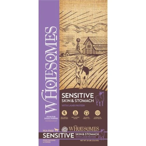 Sportmix Wholesomes Small Dog Sensitive Skin And Stomach Lamb - 30 Lbs -Tropiclean Store sportmix wholesomes small dog sensitive skin and stomach lamb 30 lbs 780486