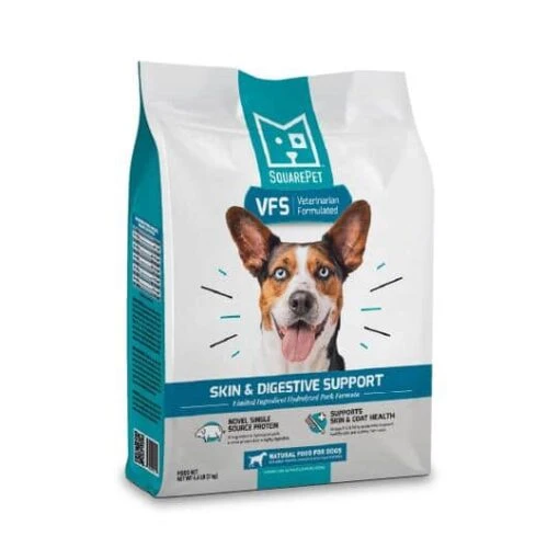 Squarepet VFS Canine Skin/Digestive Support Limited Ingredient Diet Dry Dog Food - 22 Lb Bag -Tropiclean Store squarepet vfs canine skindigestive support limited ingredient diet dry dog food 22 lb bag 679850