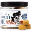 Suzie's CBD Treats Soft Chew Chicken & Turmeric 45ct Chew Supplemental Cat And Dog Treats - 16 Oz Jar -Tropiclean Store suzies cbd treats soft chew chicken turmeric 45ct chew supplemental cat and dog treats 16 oz jar 360035