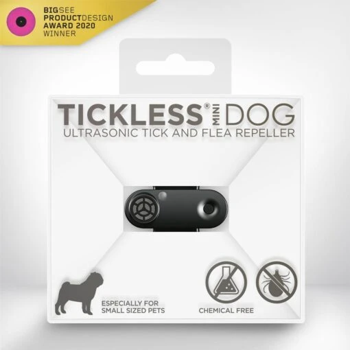 Tickless Pet Mini Dog Tick & Flea Repeller Jet Black -Tropiclean Store tickless pet mini dog tick flea repeller black 504082