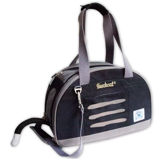 Touchcat 'Tote-Tails' Designer Airline Approved Collapsible Cat Carrier -Tropiclean Store touchcat tote tails designer airline approved collapsible cat carrier 986261