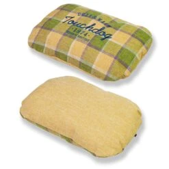 Touchdog 'Archi-Checked' Designer Plaid Oval Dog Bed -Tropiclean Store touchdog archi checked designer plaid oval dog bed 439918