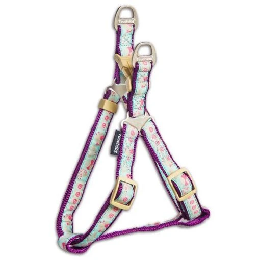 Touchdog 'Avery Patterned' Tough Stitched Dog Harness And Leash -Tropiclean Store touchdog avery patterned tough stitched dog harness and leash 851461