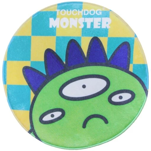 Touchdog Cartoon Alien Monster Rounded Cat And Dog Mat -Tropiclean Store touchdog cartoon alien monster rounded cat and dog mat 588505 scaled