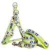 Touchdog 'Chain Printed' Tough Stitched Dog Harness And Leash -Tropiclean Store touchdog chain printed tough stitched dog harness and leash 281337