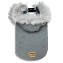 Touchdog 'Eskimo-Swag' Duck-Down Insulated Winter Dog Coat Parka -Tropiclean Store touchdog eskimo swag duck down parka dog coat 630464