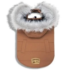 Touchdog 'Eskimo-Swag' Duck-Down Insulated Winter Dog Coat Parka -Tropiclean Store touchdog eskimo swag duck down parka dog coat 929802