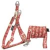 Touchdog 'Funny Bone' Tough Stitched Dog Harness And Leash -Tropiclean Store touchdog funny bone tough stitched dog harness and leash 108757