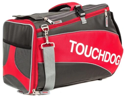 Touchdog ® 'Modern-Glide' Airline Approved Water-Resistant Sporty Travel Fashion Pet Dog Carrier -Tropiclean Store touchdog r modern glide airline approved water resistant sporty travel fashion pet dog carrier 426484