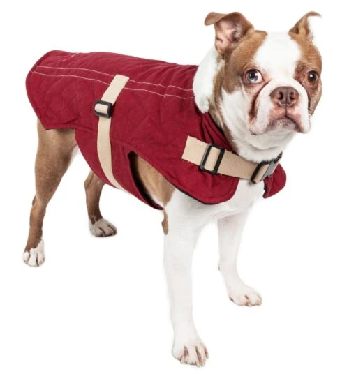 Touchdog ® Original Sherpa-Bark Designer Fashion Dog Coat -Tropiclean Store touchdog r original sherpa bark designer fashion forward dog coat 888488