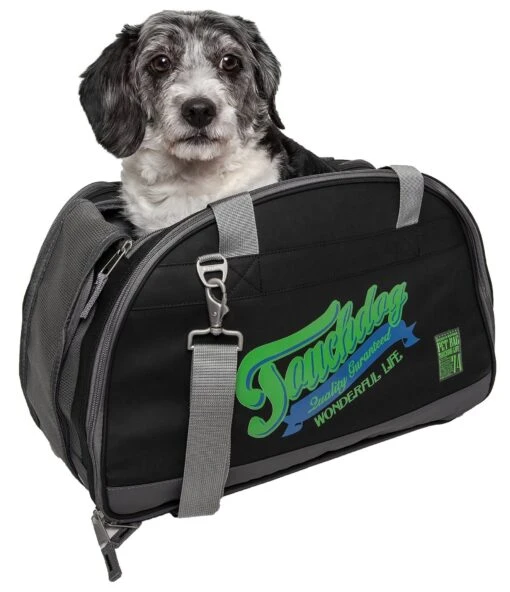 Touchdog ® Original Wick-Guard Water Resistant Airline Approved Travel Dog Carrier -Tropiclean Store touchdog r original wick guard water resistant airline approved sporty fashion travel pet dog carrier 218516