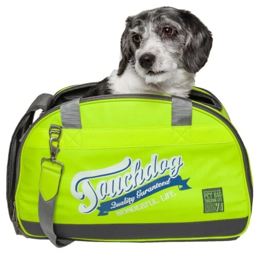 Touchdog ® Original Wick-Guard Water Resistant Airline Approved Travel Dog Carrier -Tropiclean Store touchdog r original wick guard water resistant airline approved sporty fashion travel pet dog carrier 463862