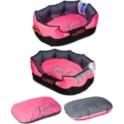 Touchdog ® 'Performance-Max' Sporty Reflective Water-Resistant Dog Bed -Tropiclean Store touchdog r performance max sporty comfort cushioned reflective water resistant fashion pet dog bed mat 787183