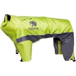 Touchdog ® Quantum-Ice Adjustable And Reflective Full-Body Winter Dog Jacket -Tropiclean Store touchdog r quantum ice full bodied adjustable and 3m reflective dog jacket w blackshark technology 695886