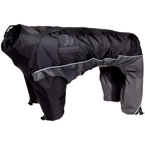 Touchdog ® Quantum-Ice Adjustable And Reflective Full-Body Winter Dog Jacket -Tropiclean Store touchdog r quantum ice full bodied adjustable and 3m reflective dog jacket w blackshark technology 778130