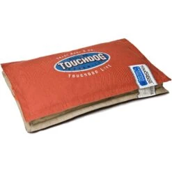 Touchdog ® 'Shock-Stitched' Sporty Reversible Rectangular Ultra-Thick Dog Mat Bed -Tropiclean Store touchdog r shock stitched sporty reversible rectangular ultra thick pet dog bed mat 640171