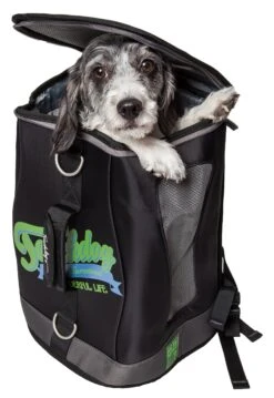 Touchdog ® 'Ultimate-Travel' 3-in-1 Airline Approved Backpack Dog Carrier -Tropiclean Store touchdog r ultimate travel 3 in 1 airline approved water resistant backpack 537667