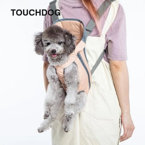 Touchdog ® 'Wiggle-Sack' Fashion Designer Front And Backpack Dog Carrier -Tropiclean Store touchdog r wiggle sack fashion designer front and backpack dog carrier 893847