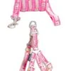 Touchdog Tough Stitched Durable Embroidered Leash And Harness - Pink -Tropiclean Store touchdog tough stitched durable embroidered leash and harness pink 660091