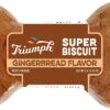 Triumph Super Single Gingerbread Dog Biscuits - 2/15 Pack - 30 Count -Tropiclean Store triumph super single gingerbread dog biscuits 215 pack 30 count 217606