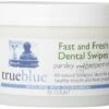 TrueBlue Cat And Dog Dental Swipes Peppermint/Parsley - 50 Ct Jar -Tropiclean Store trueblue cat and dog dental swipes peppermintparsley 50 ct jar 425460