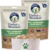 Under The Weather Rice, Hamburger & Bone Broth Freeze-Dried Dog Food - 6.5 Oz -Tropiclean Store under the weather rice hamburger bone broth freeze dried dog food 65 oz 798263