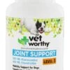 Vet Worthy Joint Support Level 3 Chewable Dog Supplements - 60 Ct Capsule Bottle -Tropiclean Store vet worthy joint support level 3 chewable dog supplements 60 ct capsule bottle 635647