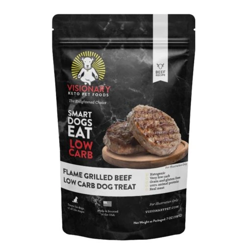 Visionary Pet Beef Recipe Low Carb Keto Treats For Dogs -Tropiclean Store visionary pet beef recipe low carb keto treats for dogs 281500