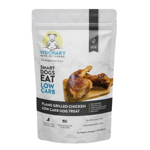 Visionary Pet Chicken Recipe Low Carb Keto Treats For Dogs -Tropiclean Store visionary pet chicken recipe low carb keto treats for dogs 740574