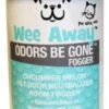 Wee Away Odors Be Gone Fogger - Cucumber And Melon Cat And Dog Stain And Odor Eliminator - 5 Oz Bottle -Tropiclean Store wee away odors be gone fogger cucumber and melon cat and dog stain and odor eliminator 8 oz bottle 441830