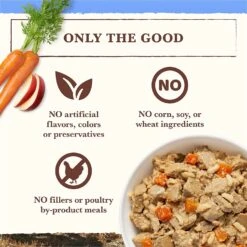 Whole Earth Farms Healthy Grains Chicken & Rice Canned Dog Food - 12.7 Oz - Case Of 12 -Tropiclean Store whole earth farms healthy grains chicken rice canned dog food 127 oz case of 12 547844