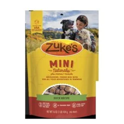 Front Page -Tropiclean Store zukes mini naturals duck soft and chewy dog treats 1 lb bag 824162